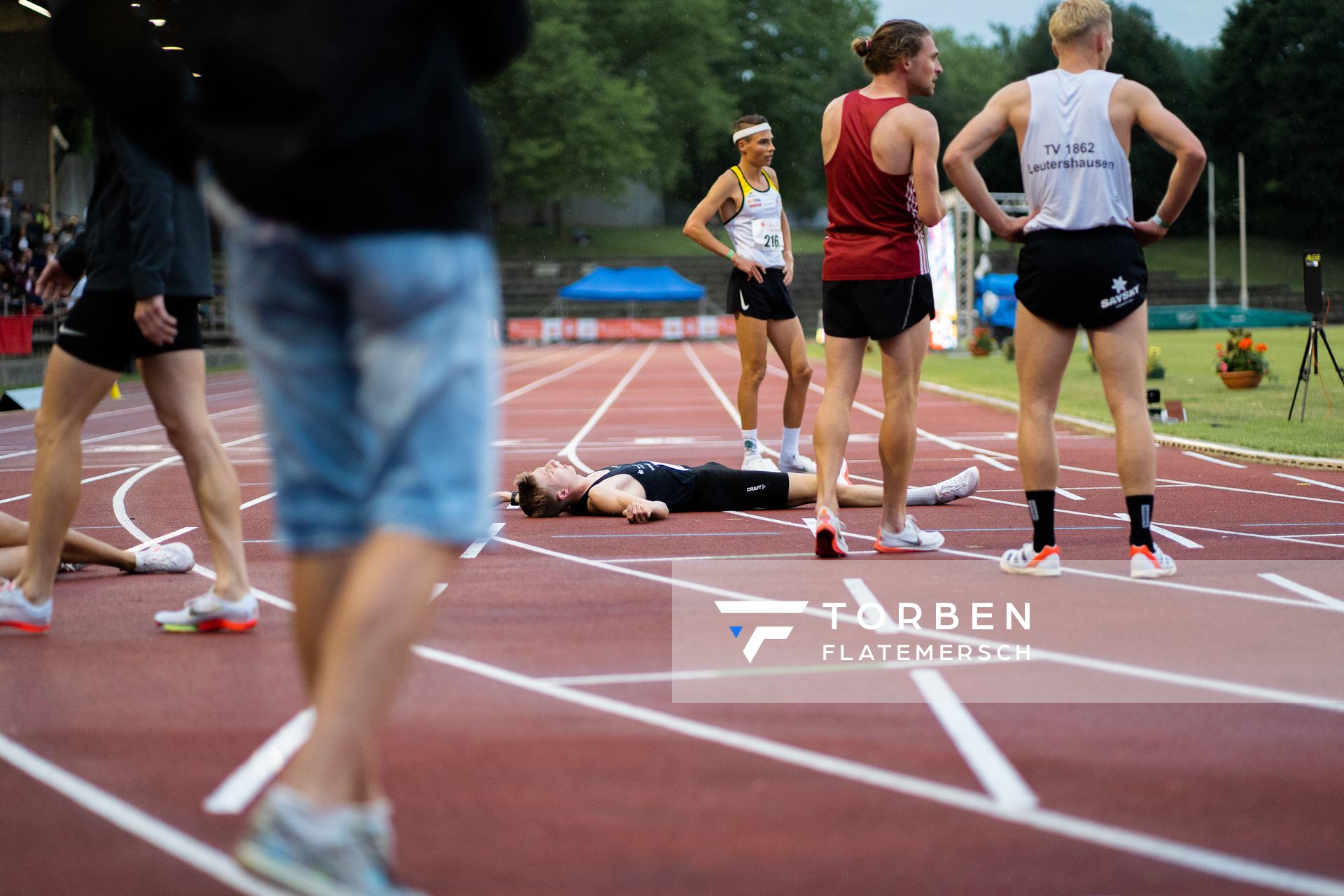 Aaron Nikolas Schubert (SC DHfK Leipzig e.V.) am 03.06.2022 waehrend der Sparkassen Gala in Regensburg